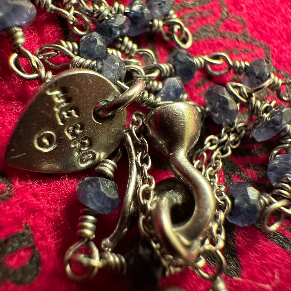 WOW POSHMARK - Authentic Me & Ro Diamond & Sapphire and Platinum Bracelet - Picture 9 of 16
